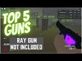 Roblox Project Lazarus: Top 5 Best Weapons (No Ray Gun)