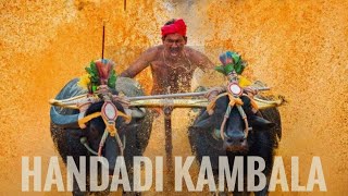 HANDADI KAMBALA-PRIDE OF TULUNADU 2021 sneak peek |  kambala highlight 30sec #kambala