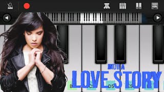 Indila - Love Story | Perfect Piano | Basic Piano