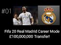 $100,000,000+ Transfer | Fifa 20 Real Madrid Career Mode Episode 1