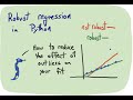 Robust regression in #Python