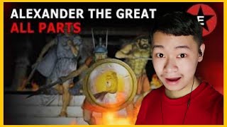 Alexander the Great All Parts "WHAT A LEADER! " EPIC HISTORY TV/ Rickylife reaction