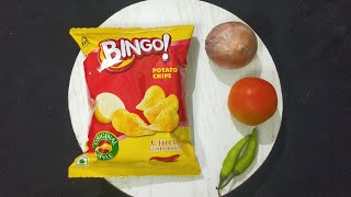 3 Minutes Easy And Tasty Evening Snack Recipe With Bingo Potato Chips | Lays Chips | Simple Quick