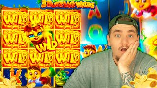 3 BUZZING WILDS ONLINE SLOT GOES CRAZY (BCgame casino)