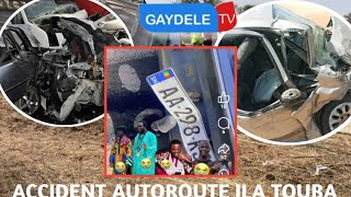 URGENT 🚨 : ACCIDENT SUR L’AUTOROUTE ILA TOUBA UN L200 PERT LE CONTRÔLE ET FAIT 5 MORTS