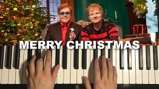 Ed Sheeran & Elton John - Merry Christmas (Piano Tutorial Lesson)