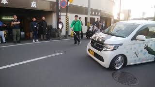 あんこう祭り ガルパン 痛車 撤収風景 2