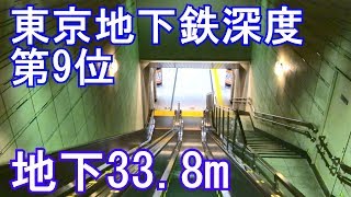 副都心線　雑司が谷駅に潜ってみた　Zoushigaya