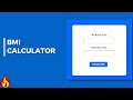 Body Mass Index Calculator Using HTML, CSS, and JavaScript | Becodewala | Frontend Projects