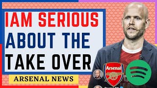 Breaking News | Daniel Ek Confirms Arsenal Take Over. Iam Serious.| Arsenal News Now.