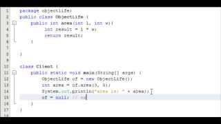 JAVA Object Life Cycle and Garbage Collection