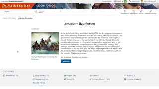 Gale In Context: Middle School Topic Pages
