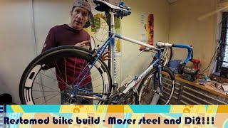 Restomod bike build - vintage Moser frame meets Di2!