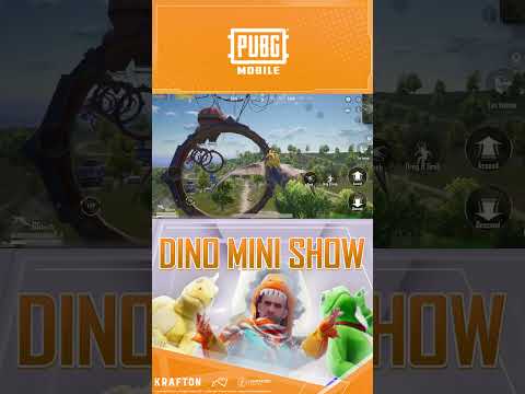 #shorts PUBG MOBILE Dino Mini Show (Actualización 2.6: Dinoground)