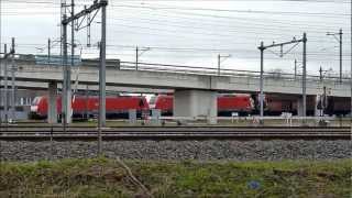 189 038-2@189 033-4 Siemens ES 64 F4 EuroSprinter met kolen c.q. ertstrein, Kijfhoek 5-3-2012