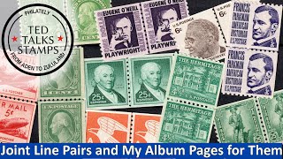 My Stamp Collection of Joint Line Pairs - and A Viewer Top-10