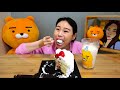 투썸 딸기생크림케이크 먹방 mukbang