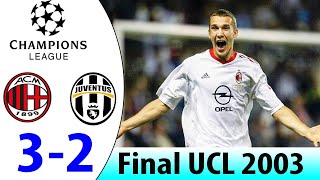 AC Milan 3-2 (P) Juventus | #UCL 2003 Final Flashback - All Goals and Highlights