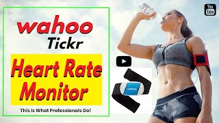 Best WAHOO Tickr Review - WAHOO TICKR Heart Rate Monitor is the most advanced way to train!