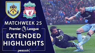 Burnley v. Liverpool | PREMIER LEAGUE HIGHLIGHTS | 2/13/2022 | NBC Sports