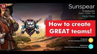 Gems of War - How to make a great team! Easy method, guide and tips!