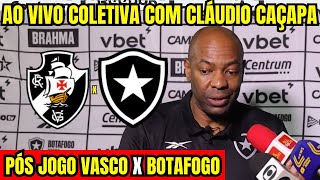 COLETIVA AO VIVO COM CAÇAPA DIRETO DE SÃO JANUÁRIO / PÓS JOGO DO BOTAFOGO