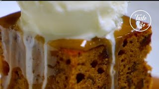 Jujube cake with salted caramel sauce Recipe