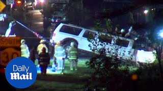 20 people killed when stretch limo ran a stop sign at 60 MPH