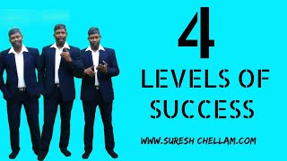 வெற்றிக்கு 4 நிலைகள் || 4 Levels of Success