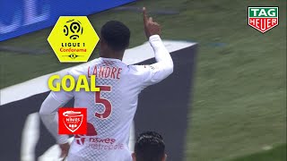 Goal Loïck LANDRE (43') / OGC Nice - Nîmes Olympique (1-3) (OGCN-NIMES) / 2019-20