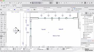 Placing and Editing Text - ArchiCAD for Beginners