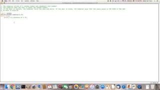 Python, Episode 2: Number Guessing Game