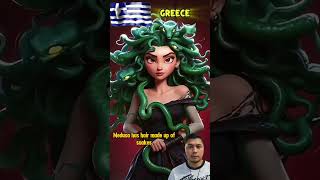 😱 Medusa: The Truth Behind The Myth! 🐍#shorts #short