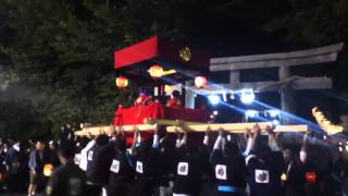 2012年 吉原祭・宵宮（３）東組の四つ太鼓