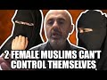 2 Female Muslims Meltdown Over Muhammad  The Bible [debate] | Sam Shamoun  Godlogic