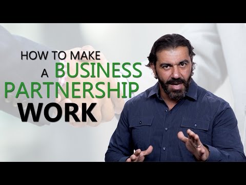 How to make a business partnership successful