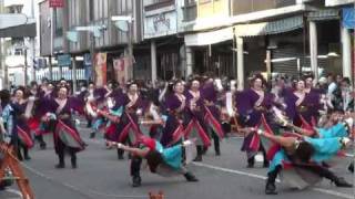 「銀輪舞隊」第15回よさこい東海道2011 本祭