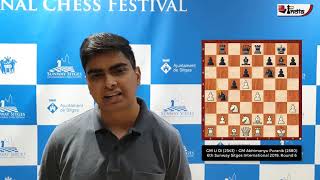 Understanding the Benoni with GM Abhimanyu Puranik | Li Di vs Abhimanyu, Sunway Sitges 2019