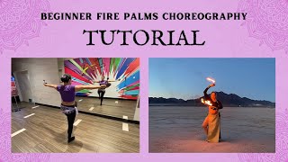 Fire Palms Belly Dance Choreography Tutorial for Beginners 🔥