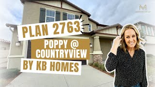 Plan 2763 by KB Homes 🏡 | 2,763 SF 📐 | Model Home Tour 🚪 | Countryview 🌳 | Homeland