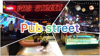 Night market pub street of Cambodia 🇰🇭 பப் தெரு கம்போடியா Vera level fun in Tamil சூப்பர் கலாட்டா