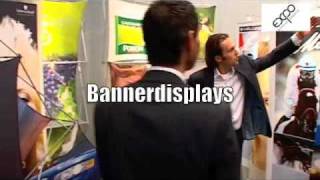 Bannerdisplays en roldisplays