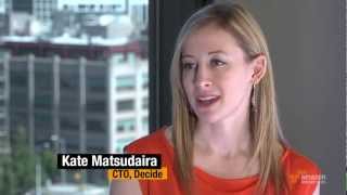 Kate Matsudaira, CTO of Decide.com