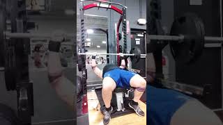 62yr Old Bench Pressing 257.5lb Triple