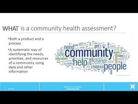 How do you write a community needs assessment?