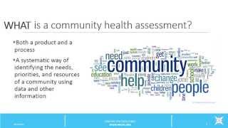 Community Health Assessments Overview