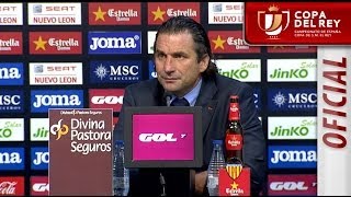 Rueda de Prensa de Pizzi tras el Valencia CF (1-1) Atlético de Madrid - HD