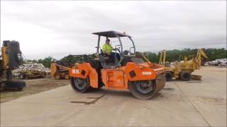 Hamm HD90 double drum vibratory roller for sale | no-reserve Internet auction June 22, 2017