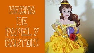 Como hacer un centro de mesa de la princesa Bella (Beauty)| 🌸 Casa Boutique 🌸