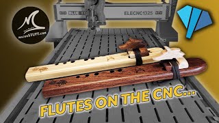 I Made a Pair of Native American Flutes on the CNC
